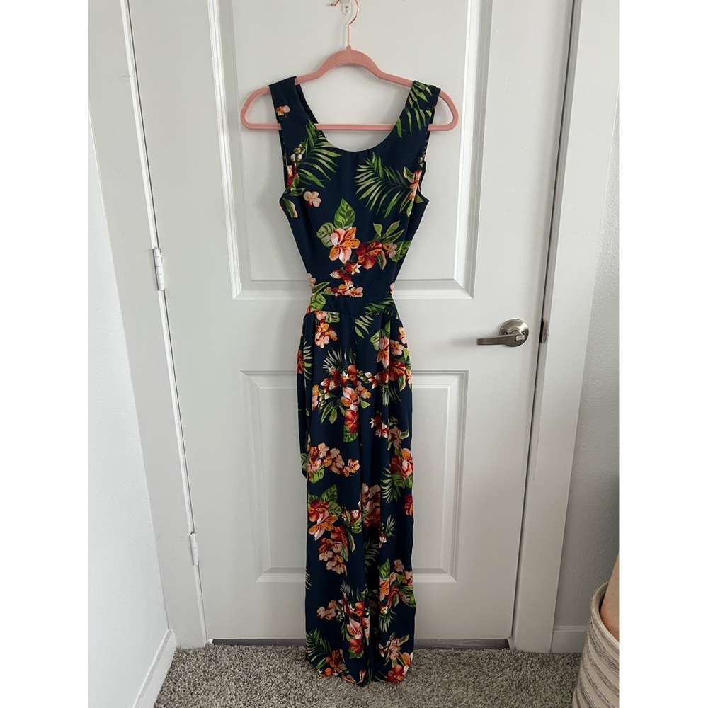 Floral jumpsuit